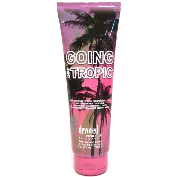 Devoted Creations Other - Devoted Creations Going Off Tropic Dark Tanning Lotion Indoor Outdoor 8.5 oz
